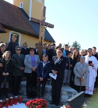 Proslava Svih svetih i blagoslov raspela u Obrežu Vivodinskom